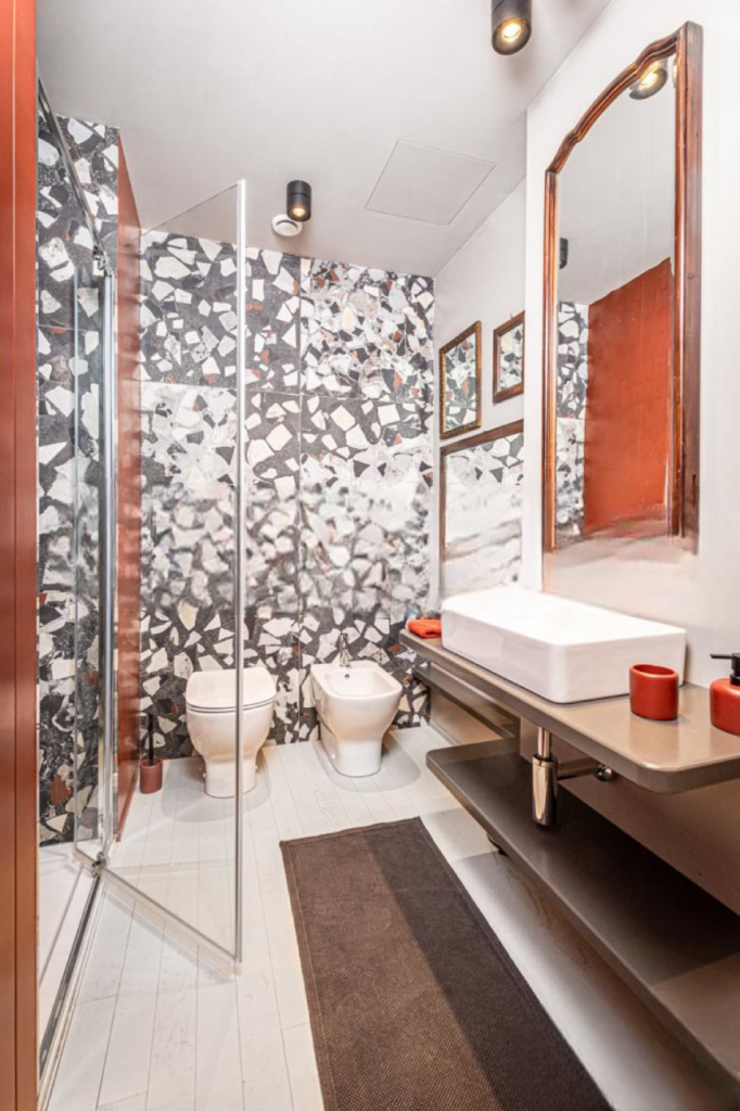 Orange Loft nel centro storico di Treviso bagno