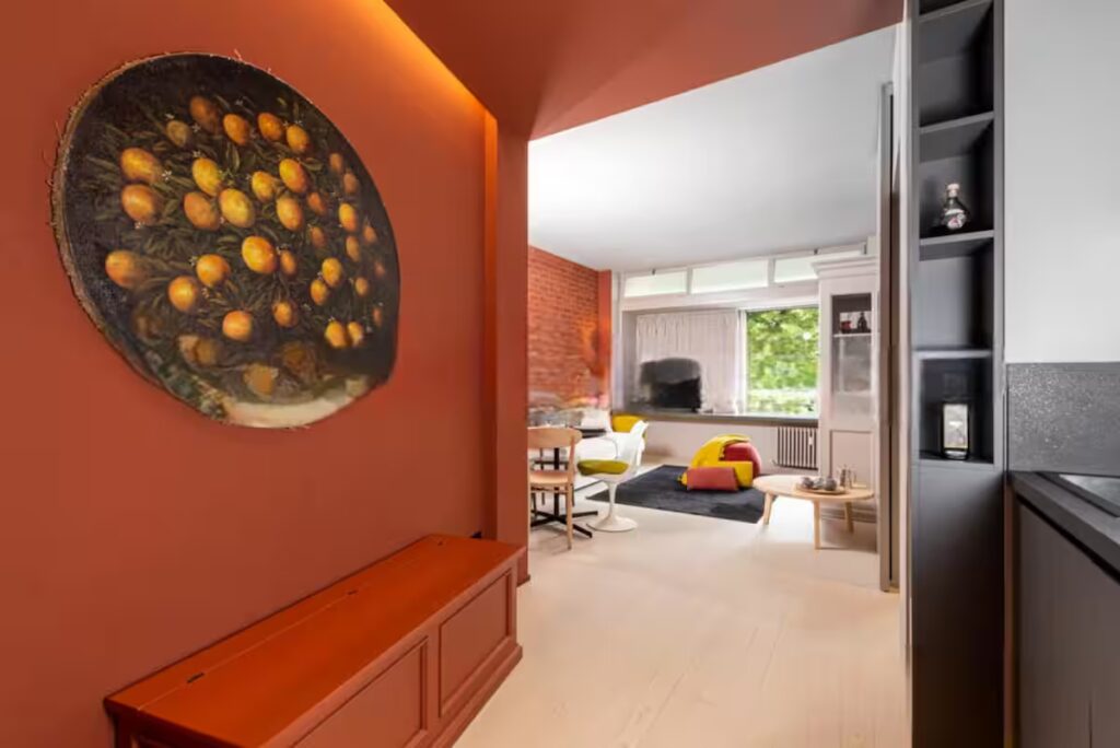 ingresso Orange Loft nel centro storico di Treviso
